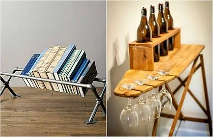 17 idei interesante, o transformare a lucrurilor inutile în mobilierul original și decor
