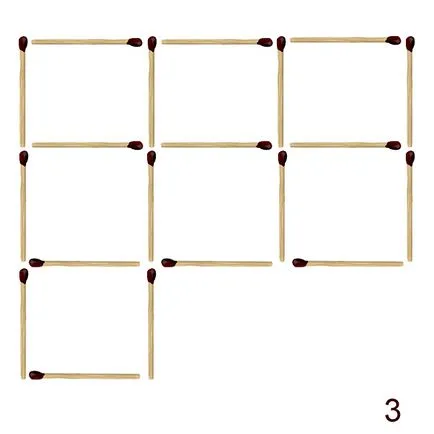 11 Rezolvarea problemelor de puzzle-uri de meciuri în imagini cu răspunsurile
