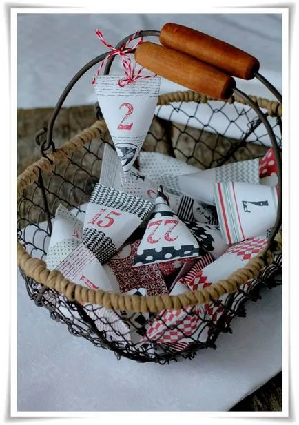 Advent calendar pentru copiii cu propriile lor mâini, 47 de idei pentru calendarul Advent