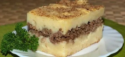 gratinat de cartofi cu ciuperci - Retete cu carne de pui, carne, brânză și legume