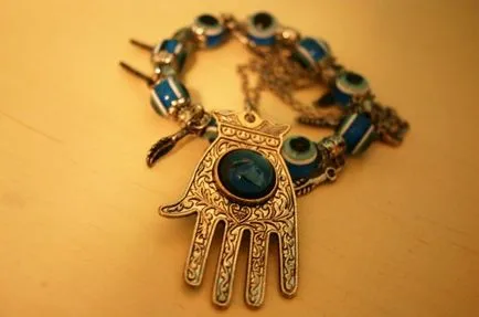 Hamsa amuletă și mâna de valoare Fatima, modul de activare
