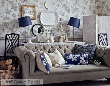 stil englezesc în interior - se inspiră dintr-o fotografie (stilul) stil englezesc în interior - trage fotografii de inspirație