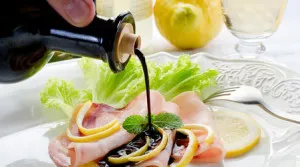 compoziție oțet balsamic, utilizarea, utilizat în gătit