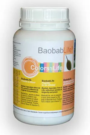 Viața Baobab din culorile vieții