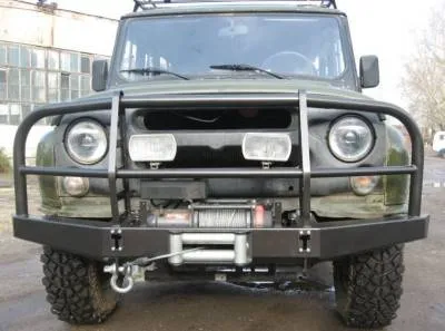mâinile barei de protecție UAZ - Procesul de fabricație și montaj