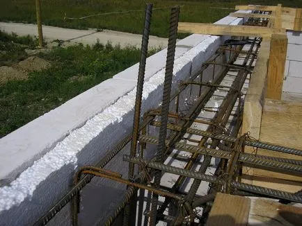 De stabilire plase în casa de fotografii, diagrame, desene, instrucțiuni aerat video de beton