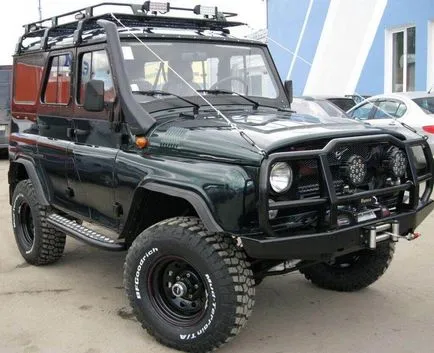 Barei de protecție la UAZ 469 cu mâinile planurile lor (bare de protecție) Barei de protecție la UAZ 469 cu planurile lor mâini