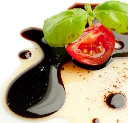 compoziție oțet balsamic, utilizarea, utilizat în gătit