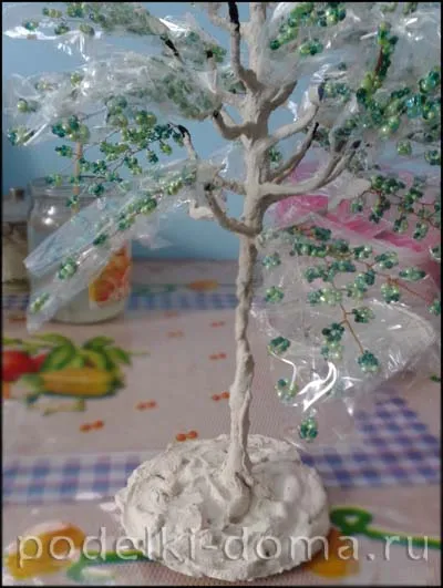 Birch șirag de mărgele