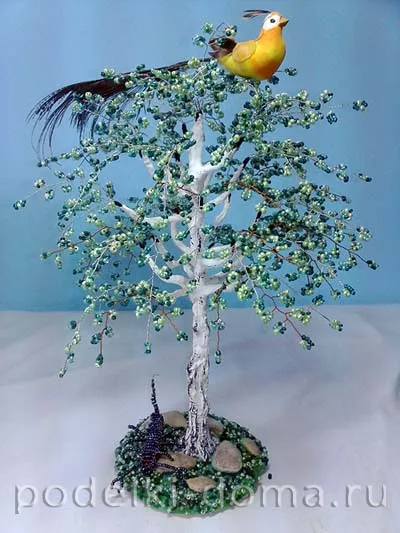 Birch șirag de mărgele