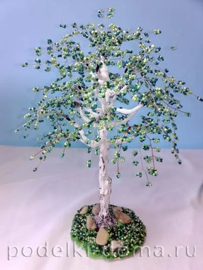 Birch șirag de mărgele