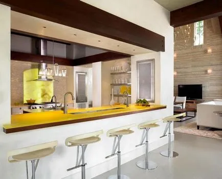 suportul de bar pentru bucătărie de design element de luminos (multe fotografii) Dream House