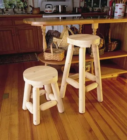 Scaune de bar cu propriile mâini productia