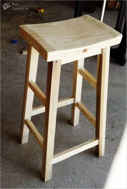 Scaun de bar cu mâinile sale - în special de fabricație (fotografii, desene) (arme) Scaun de bar cu mâinile sale - în special de fabricație (fotografii, desene)