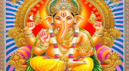 Dumnezeu Ganesha - înțelepciunea elefant din India, care îndeplinește dorința (Ganesha) Dumnezeu Ganesha - elefant înțelepciunea indiană, dorința care se împlinesc