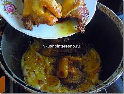 Bigus (bigos) cu carne de pui fotografie, delicios se găti