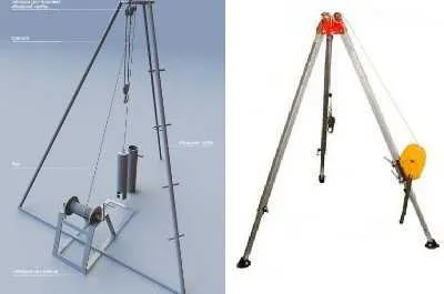 instalație de foraj cu mâinile Shock-cablu, rotativ, melcului (rotor) instalație de foraj cu mâinile Shock-cablu, rotativ, melc