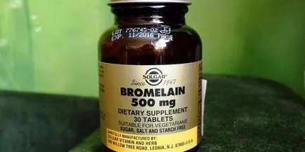 Bromelaina - ce este, pierde în greutate și preț comentarii, instrucțiuni de utilizare a medicamentului