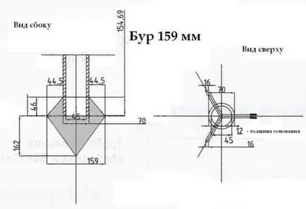 instalație de foraj cu mâinile Shock-cablu, rotativ, melcului (mână) instalație de foraj cu mâinile Shock-cablu, rotativ, melc