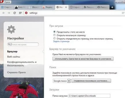 browser-ul Opera