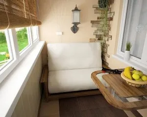 Cum de a decora un balcon în cel mai bun perete oblitsevat și cum să izoleze (pentru a decora) Cum de a decora un balcon în cel mai bun perete oblitsevat și cum să izoleze