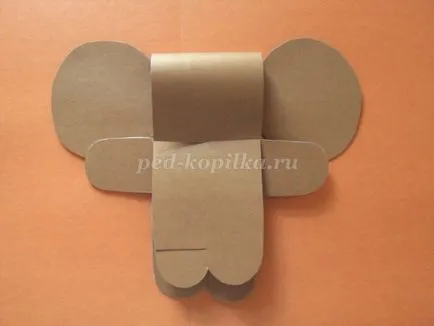 Cheburashka de hârtie cu propriile mâini pentru copii (Unitatea poporului din Kazahstan) Cheburashka de hârtie cu propriile mâini pentru copii