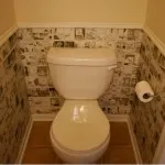 Cum de a decora un perete în opțiunile de toaletă de materiale de finisare (ceea ce pentru a decora peretii din baie) Cum de a decora un perete în opțiunile de toaletă de materiale de finisare