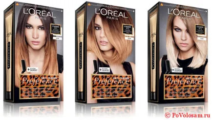 Ceea ce este diferit de Ombre shatush