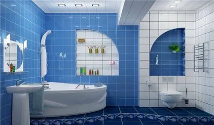 Cum de a decora peretii din baie - o trecere în revistă a opțiunilor cu fotografie (WC decor de perete) Cum de a decora peretii din baie - o trecere în revistă a opțiunilor cu fotografie