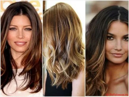 Ceea ce este diferit de Ombre shatush