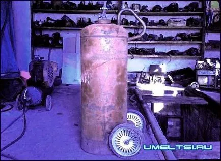 Ce se poate face dintr-un cilindru de gaz cu propriile lor mâini