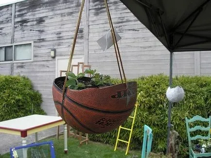Ce se poate face din lucrurile vechi pentru a da drumul la peisajului original (gradina) Ce se poate face din lucrurile vechi pentru a da un mod original de a îmbunătățire