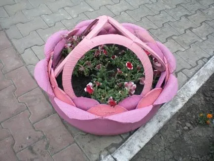 Ce se poate face din lucrurile vechi pentru a da un mod original de înfrumusețarea (amenajare a teritoriului) Ce se poate face din lucrurile vechi pentru a da un mod original de a îmbunătățire