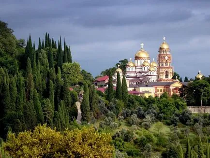 Ce este un must-see în Abhazia fotografie și descrierea principalelor atracții ale țării