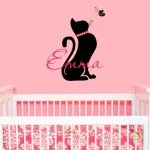 șabloane cool, decor de perete - pisica (selecție) miau (pereții) șabloane cool, decor de perete - pisica (alegere miau)