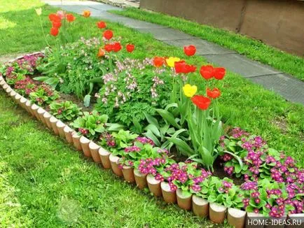 Răzor de flori în țară cu propriile lor mâini (mâini) Răzor de flori în țară cu propriile mâini