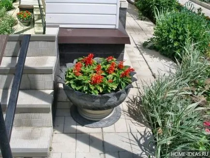 Răzor de flori în țară cu propriile lor mâini (proiectare) Răzor de flori în țară cu propriile mâini