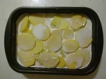 gratinat de cartofi clasic cu brânză în franceză