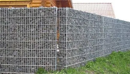 Care este structurile de gabioane gabioane în design peisagistic
