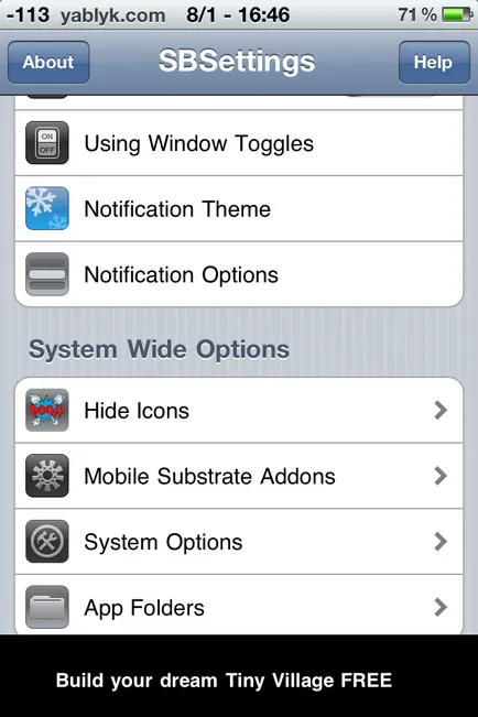 Ce este SBSettings și cum se instalează programe de Cydia (care pot fi) Ce este SBSettings și cum se instalează programe de la Cydia