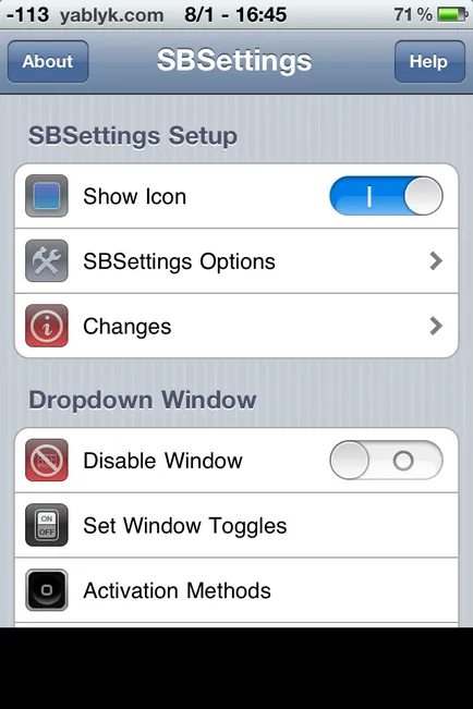 Ce este SBSettings și cum se instalează programe de la Cydia (SBSettings) Ce este SBSettings și cum se instalează programe de la Cydia