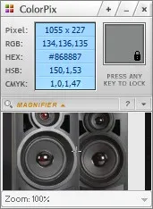 Colorpix, utilitate in miniatura pentru a determina culoarea oricărui punct de pe monitor (definiție) ColorPix, utilitate in miniatura pentru determinarea culorii oricărui punct de pe ecran