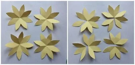 Flori de master-class de hârtie