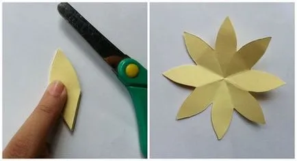 Flori de master-class de hârtie