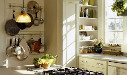 interior Cottage, decor rustic economie