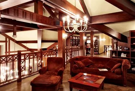 interior Cottage, decor rustic economie