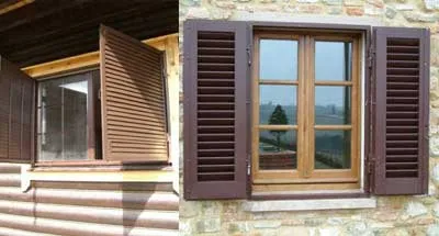 obloane din lemn pe casa, cu propriile sale mâini fereastră (pentru casele de vacanță) obloane din lemn la ferestre la domiciliu, cu propriile lor mâini