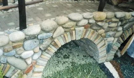 poduri decorative pentru grădină și grădinărit peisaj fotografie pod peste iaz la dacha