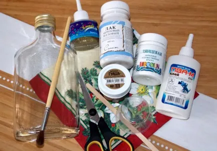 fotografii Decupaj master-class pe plăcile și sticle (35 poze)