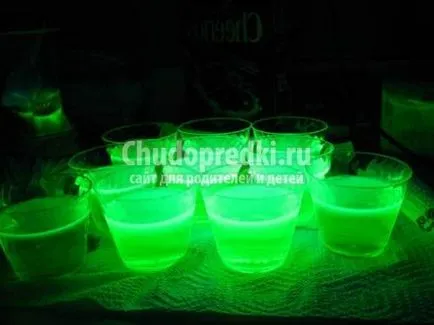 Efectuarea apa stralucitoare cu propriile sale mâini (luminos) Efectuarea apa stralucitoare cu propriile sale mâini
